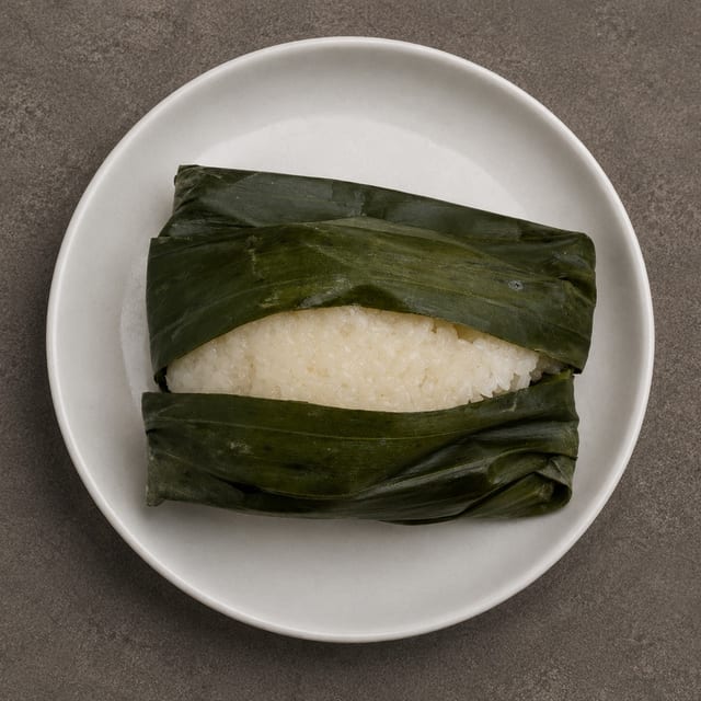 Sticky Rice with Coconut Milk.
