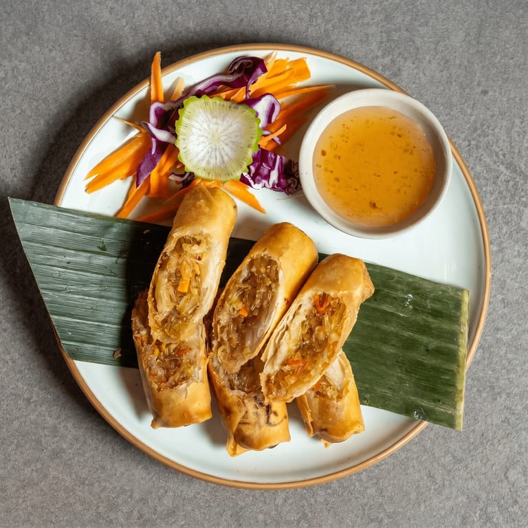 Savor Our Spring Rolls