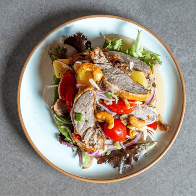 Tropical Duck Salad.