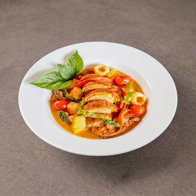 Lovely Duckling Curry.
